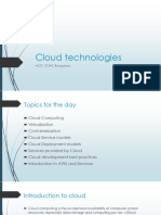 1.introduction To Cloud and Virtualization