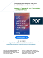 PDF Correctional Assessment Casework and Counseling Anthony Walsh Download