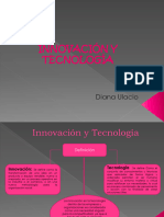 Mapa Conceptual Inovación Tecnológica