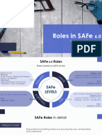 Roles in SAFe