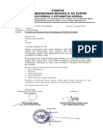 Proposal Pembangunan Mushola SDN Kendal 2