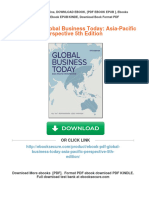 (Ebook PDF) Global Business Today: Asia-Pacific Perspective 5th Edition Online Ebook Textbook Full Chapter PDF