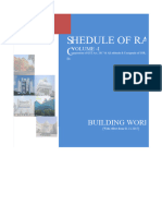 Schedule of Rates Building Works Vol I 2017