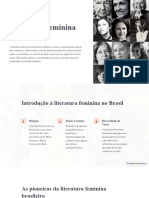 Literatura Feminina Brasileira