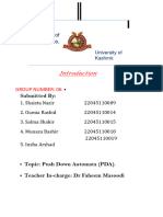 Toc Assignments