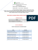 Resultado Chamada Pública - Tabuleiro Do Norte - Processo Seletivo 2024.1 - Cursos Técnicos Multicampi 1