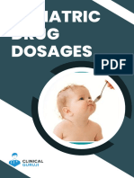 Pediatrics Drugs Dosage PDF