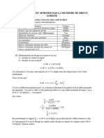 Formulation Du Mortier Par La Methode de Dreux Gorisse