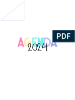 Agenda Medio Oficio Pastel 2024