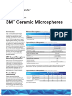 3M Ceramic Microspheres White Grades TDS