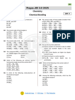 Chemical Bonding DPP 09 (Of Lec 11) Prayas JEE 2.0 2025