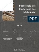 Pathologie Des Fondations Des Batiments