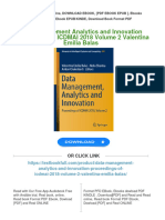 4202get Data Management Analytics and Innovation Proceedings of ICDMAI 2018 Volume 2 Valentina Emilia Balas Free All Chapters