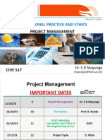 Lecture - Pp&e Project Management 11.10.2023 Final