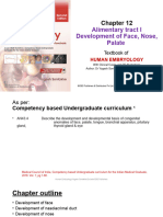 Chapter 12 Alimentary Tract I Development of Face, Nose and Palate