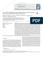 An Overview of Application-Oriented Multifunctional Large-Scale Stationary