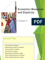 Chapter 4-Economic Resources and Elasticity