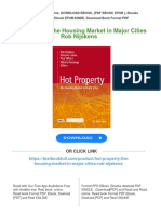 Hot Property: The Housing Market in Major Cities Rob Nijskens Download PDF