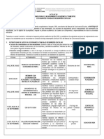 Acciones de Mejoramiento Segundo Periodo