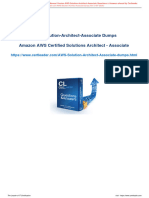 Amazon Certshared Aws-Solution-Architect-Associate PDF Exam 2022-Jun-09 by Alfred 368q Vce