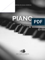 Coletânea Peças Didáticas para Piano - Eduardo Barros