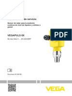 ES Instrucciones de Servicio VEGAPULS 6X de Dos Hilos 4 20 MA HART