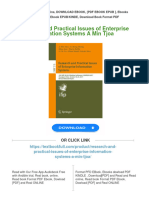 Full Download Research and Practical Issues of Enterprise Information Systems A Min Tjoa PDF