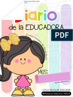 Diario de La Educadora 2024-2025