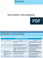 Feature Selection Engineering