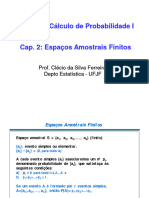 Cap 2 Espaços Amostrais Finitos1