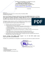 695 - PL3.C - KM.01.00 - 2024 - Surat Pemberitahuan Evaluasi Kondisi Ekonomi Penerima KI