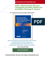 Koht Sloan Toleikis S Monitoring The Nervous System For Anesthesiologists and Other Health Care Professionals 3rd Edition Christoph N. Seubert