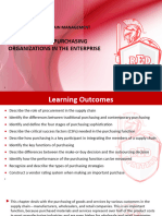 Chapter 2 Purchasing Organizations in The Enterprise