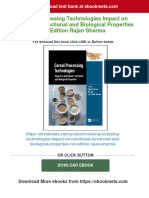 Get Cereal Processing Technologies Impact On Nutritional Functional and Biological Properties 1st Edition Rajan Sharma Free All Chapters