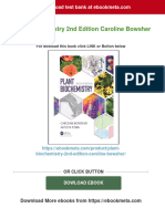 Get Plant Biochemistry 2nd Edition Caroline Bowsher Free All Chapters