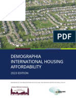 2023 Demographia International Housing Affordability