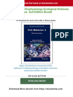 Fish Behavior 2 Ethophysiology Ecological Sciences Series 2nd Edition Bruslé Download PDF