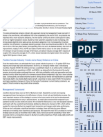 Burberry Equity Research Report