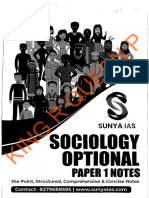 Sunya Ias Sociology Optional Paper1 Notes RP