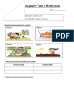 Gr.4G Term 3 Worksheets