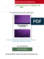 (FREE PDF Sample) Food Processing and Preservation 1st Edition H.R. Naik Ebooks