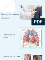 Semiología de Tórax y Abdomen