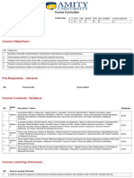 Course Curriculum