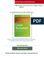 Full Download Cancer Biomarkers Methods and Protocols Gagan Deep Editor PDF