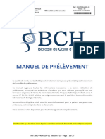 Manuel de Prelevements Site Internet