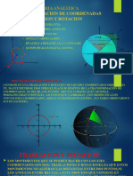 Transformacion de Coordenadas Diapositiva Geometria Analitica