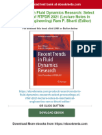 Recent Trends in Fluid Dynamics Research: Select Proceedings of RTFDR 2021 (Lecture Notes in Mechanical Engineering) Ram P. Bharti (Editor)