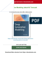 Deep Generative Modeling Jakub M. Tomczak 2024 Scribd Download