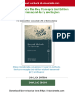 Research Methods The Key Concepts 2nd Edition Michael Hammond Jerry Wellington All Chapter Instant Download