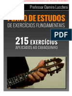 215 Exercícios Fundamentais para Cavaquinho + Links Vìdeos